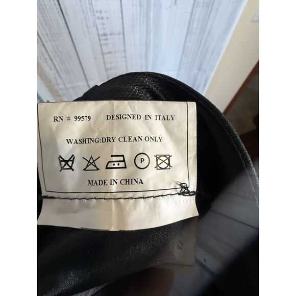 Caravelli Men’s Charcoal Dress Pants 40X30 Belt Loops - Picture 5 of 6